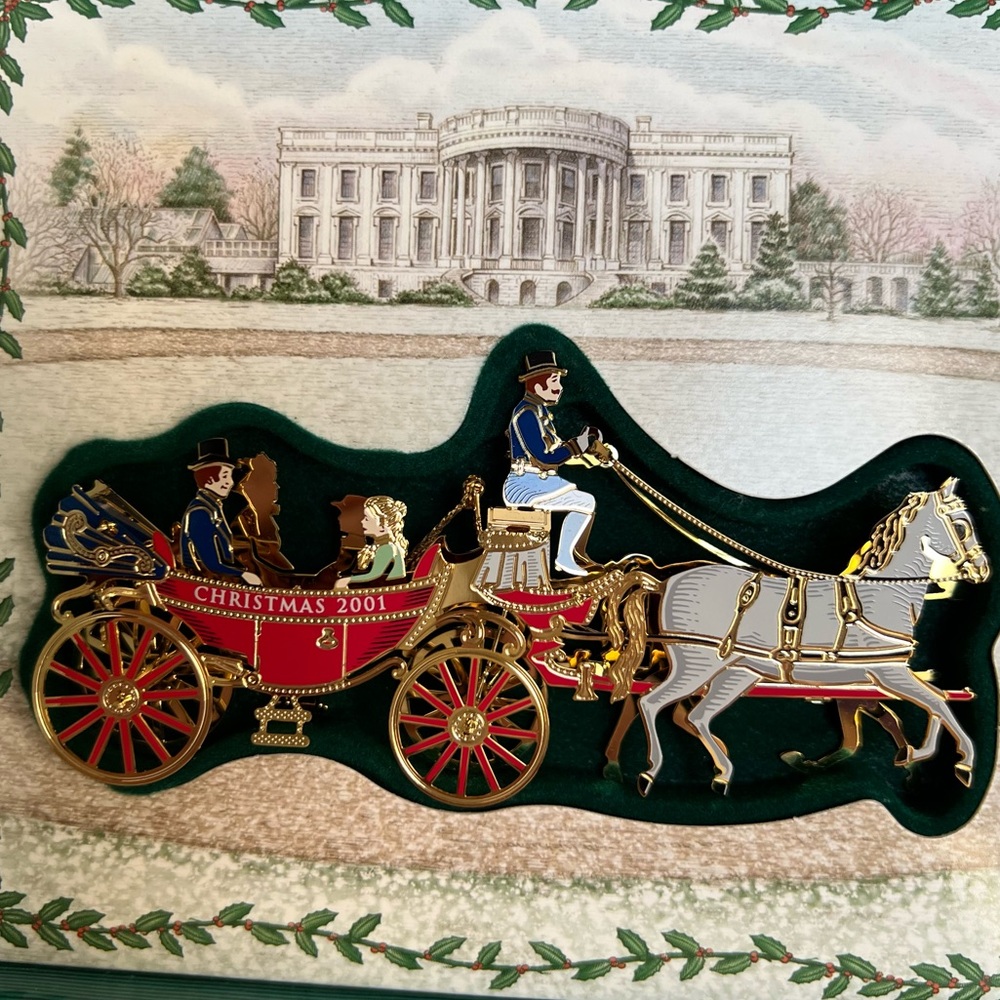 2001 official White House ornament